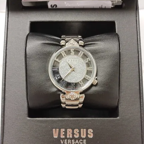 VERSACE VERSUS KIRSTENHOF STAINLESS STEEL WATCH