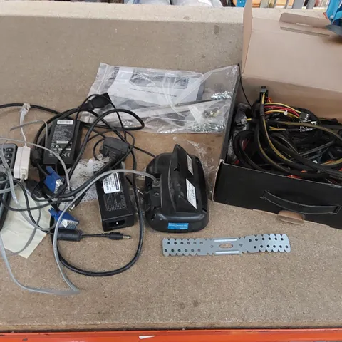 BOX OF MISCELLANEOUS ELECTRICAL COMPONENTS (1 BOX)