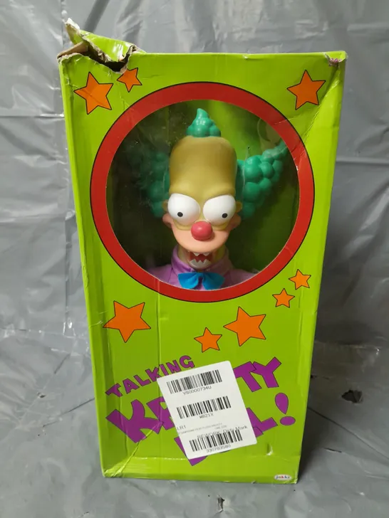 THE SIMPSONS FEAT PLUSH KRUSTY RRP £45.99