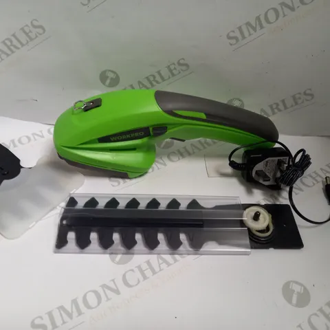 WORKPRO 7.2V 2-IN-1 CORDLESS SHEAR/HEDGE TRIMMER