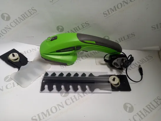 WORKPRO 7.2V 2-IN-1 CORDLESS SHEAR/HEDGE TRIMMER