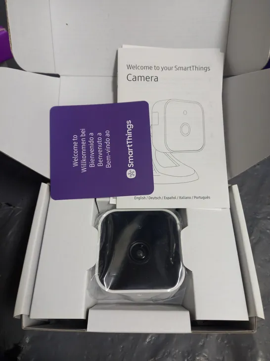 BOXED SMART THINGS CAMERA