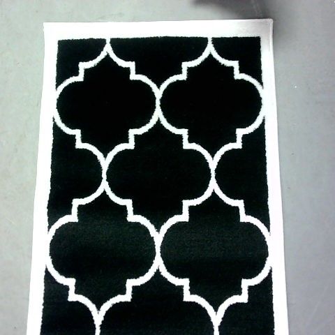 A2ZRUG TRENDY COLLECTION 5307 BLACK RUG APPROX 60 X 230
