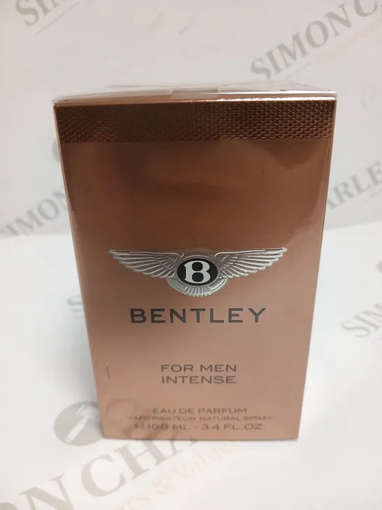 BOXED AND SEALED BENTLEY FOR MEN INTENSE EAU DE PARFUM SPRAY 100ML