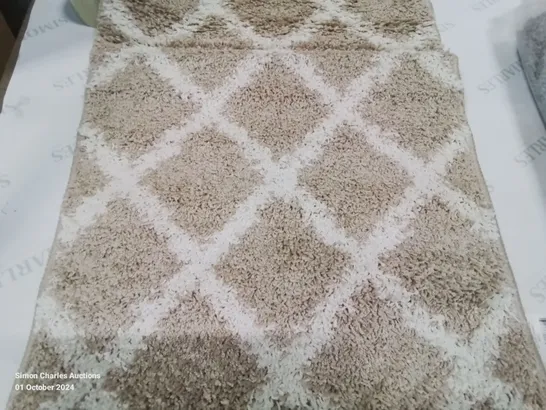 BRAND NEW PACO HOME 506 50X80CM BEIGE BATH MAT