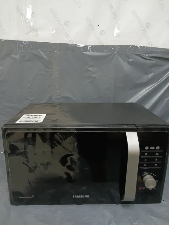 BOXED SAMSUNG MS23F301TFK/EU 23 LITRE SOLO MICROWAVE - BLACK RRP £129.99