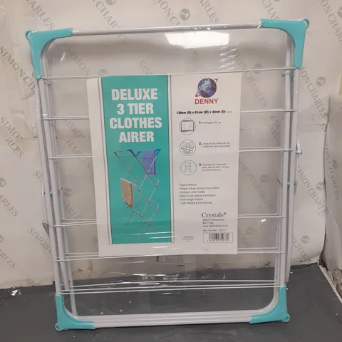 DELUXE 3 TIER CLOTHES AIRER SEALED 