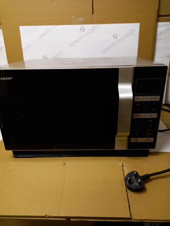 SHARP R860SLM COMBINATION FLATBED MICROWAVE OVEN