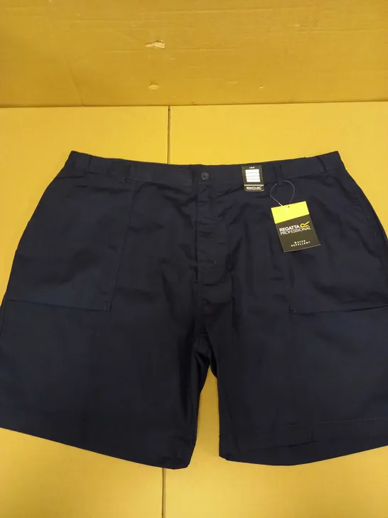 REGATTA WATER REPELLENT NAVY SHORTS - 46"