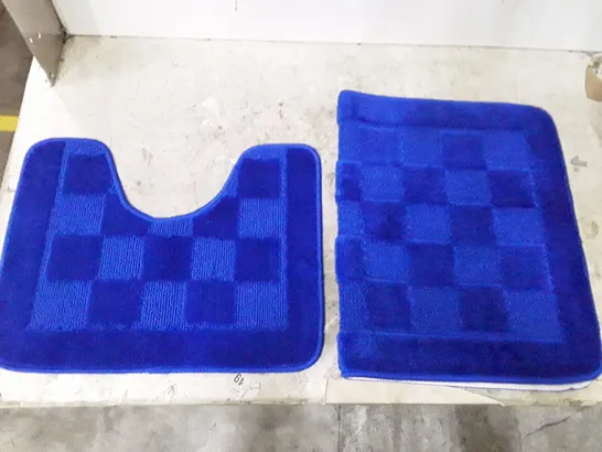 BAGGED 2 PIECE SQUARE BATH MAT SET