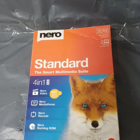 NERO STANDARD MULTIMEDIA SUITE INSTALLATION DISC