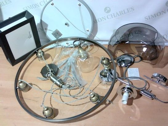 LOT OF APPROXIMATELY 5 ASSORTED LIGHTING ITEMS