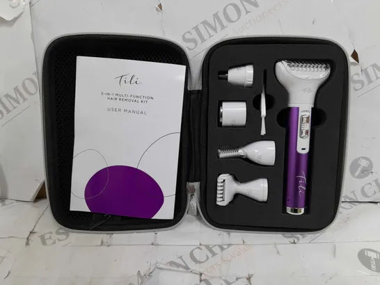 TILI 5-IN-1 MULTI-FUNCTION HAIR REMOVAL KIT 