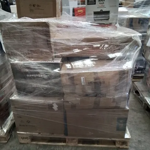 PALLET OF APPROXIMATELY 19 UNPROCESSED RAW RETURN HOUSEHOLD AND ELECTRICAL GOODS TO INCLUDE;