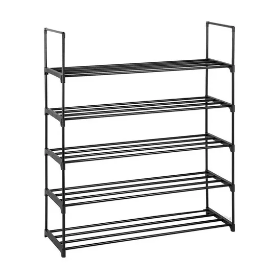 BOXED 25 PAIR SHOE RACK