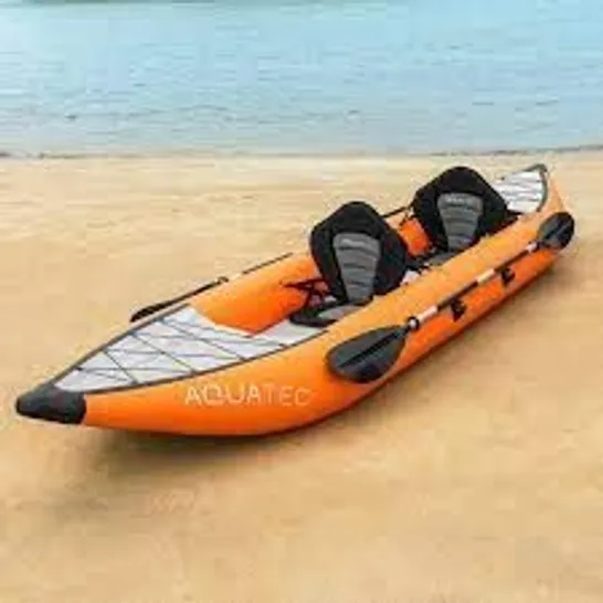 BOXED AIRTEC INFLATABLE TANDEM KAYAK