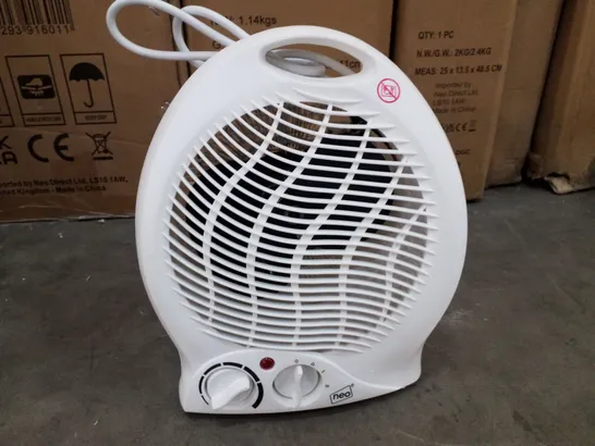 NEO FAN HEATER IN WHITE