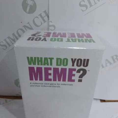 WHAT DO YOU MEME?CARD GAME 