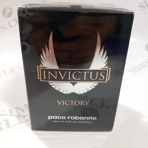 BOXED AND SEALED INVICTUS VICTORY PACO RABANNE EAU DE PARFUM EXTREME 100ML