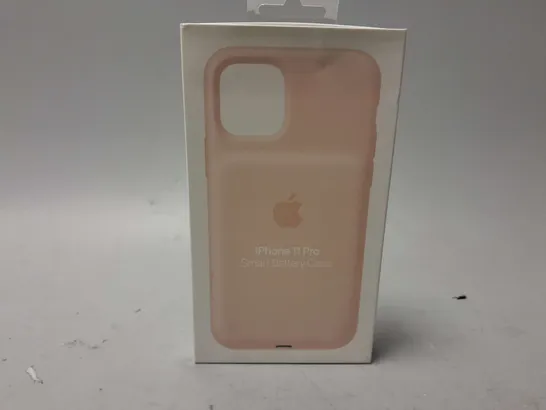APPROXIMATELY 80 BOXED IPHONE 11 PRO SMART BATTERY CASES IN PINK SAND