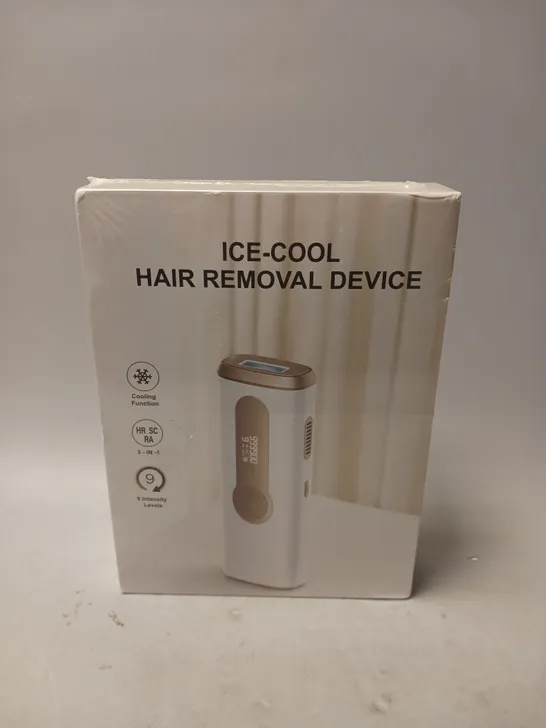 BOXED AND SEALED ICE COOL HAIR REMOVAL DEVICE