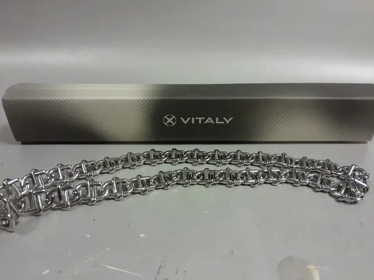 BOXED VITALY MENS STAINLESS STEEL CHAIN 