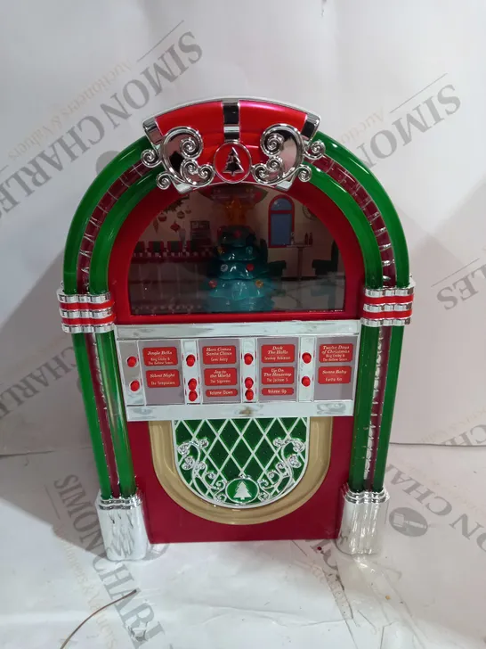 MR CHRISTMAS VINTAGE MUSICAL JUKEBOX