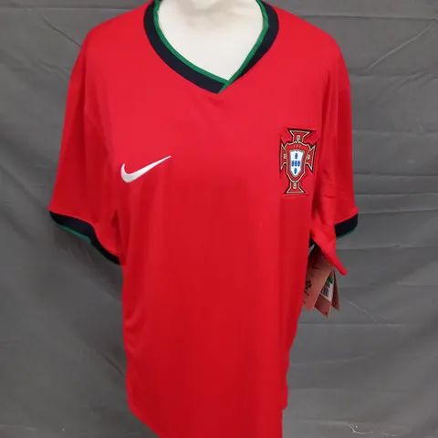 PORTUGAL NATIONAL TEAM MENS HOME JERSEY - XL