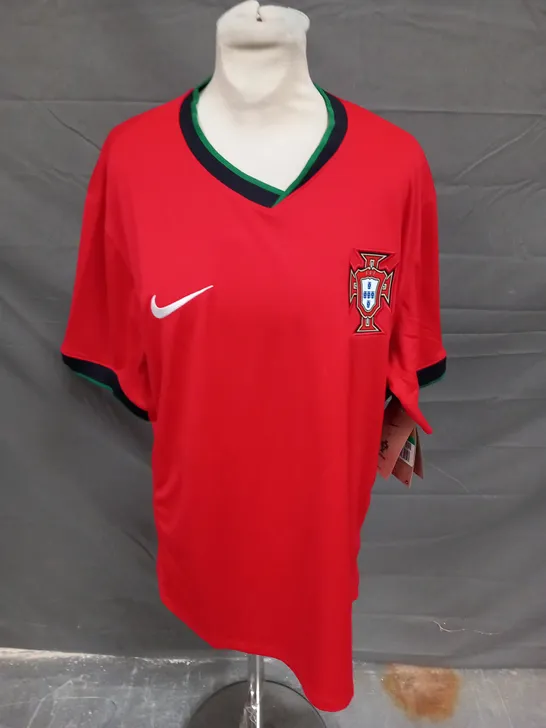 PORTUGAL NATIONAL TEAM MENS HOME JERSEY - XL