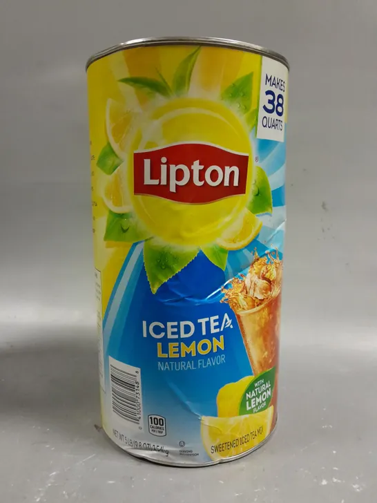 SEALED LIPTON SWEETENED ICED TEA MIX - LEMON - 2.5KG