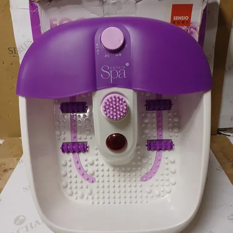 SENSIO FOOT SPA MASSAGER PEDICURE BATH