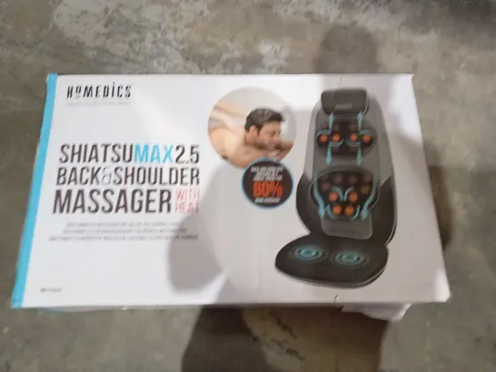 BRAND NEW BOXED HOMEDICS SHIATSUMAX 2.0 MASSAGE CHAIR CBS-2170-GB