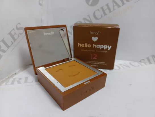 BENEFIT HELLO HAPPY VELVET POWDER FOUNDATION - 12 7G