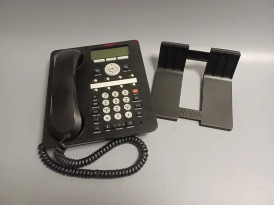 5 X AVAYA 1608-I BLK OFFICE TELEPHONES IN BLACK 
