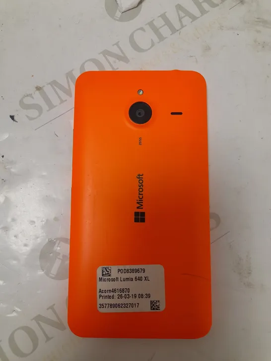 MICROSOFT LUMIA 640 XL SMARTPHONE 