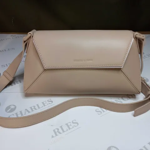 CHARLES & KEITH CROSSBODY BAG IN BEIGE