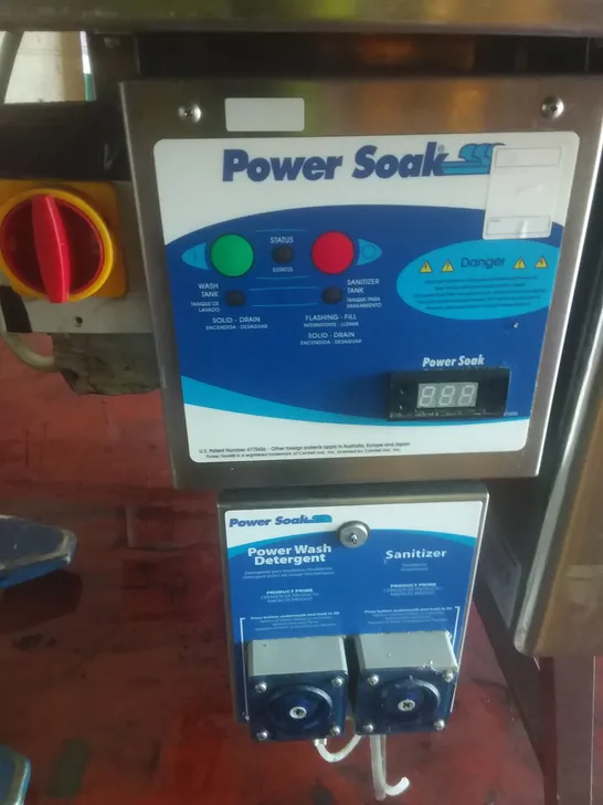 POWER SOAK COMMERCIAL WASHING STATION 