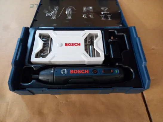 BOSCH HANDHELD ELECTRIC SCREWDRIVER IN CASE 