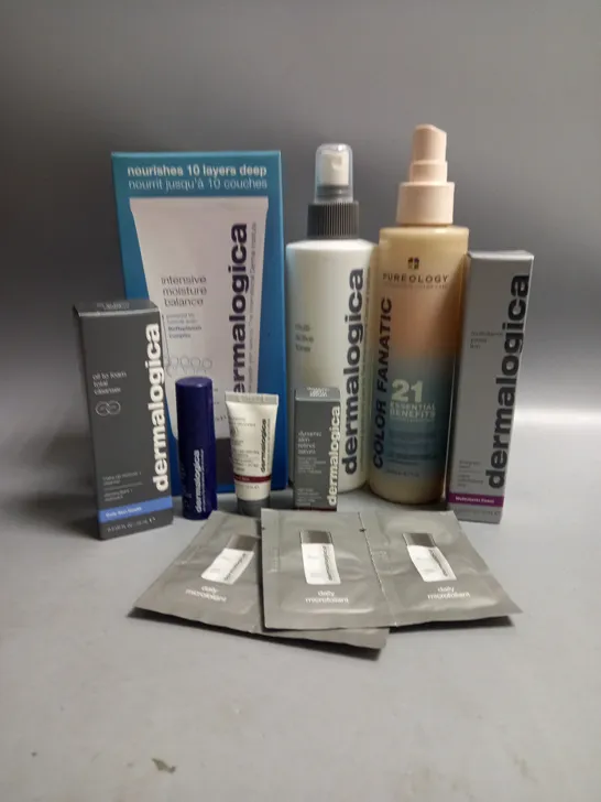 LOT OF APPROX. 10 DERMALOGICA SKIN CARE PRODUCTS