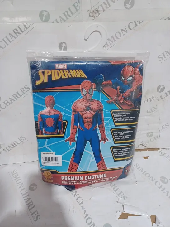 MARVEL SPIDER-MAN PREMIUM COSTUME SIZE 3-4 YEARS