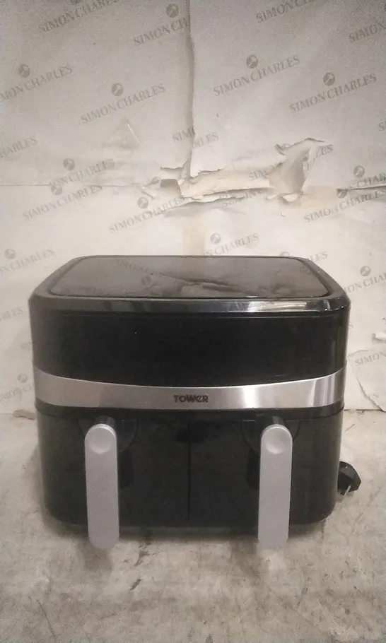 BOXED TOWER DUAL BASKET AIR FRYER