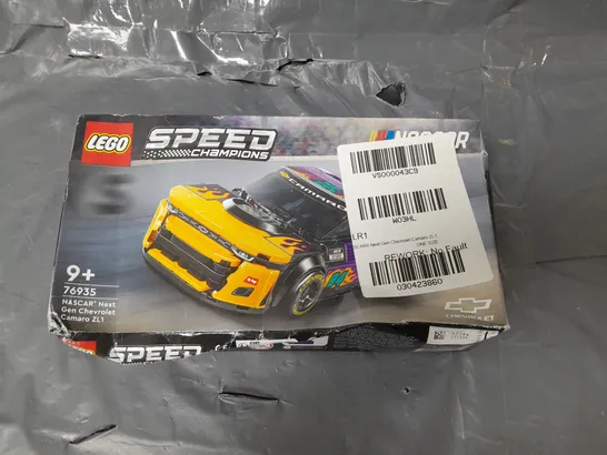 LEGO SPEED CHAMPIONS NASCAR NEXT GEN CHEVROLET CAMARO ZL1 76935 9+