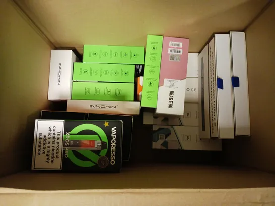 APPROXIMATELY 20 VAPES & E-CIGARETTES TO INCLUDE INNOKIN ENDURA T18II, GEEKVAPE L200, SMOK TFV-MINI V2, ETC