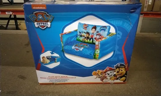 PAW PATROL FLIP OUT SOFA WITH PAW PATROL CHASE MAGIC NIGHTLIGHT RRP £24.99