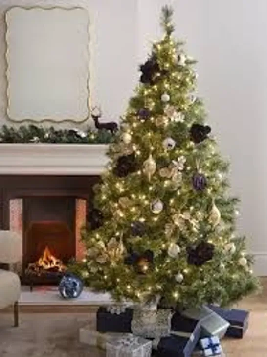 BOXED 6FT CASHMERE TIPS CHRISTMAS TREE - COLLECTION ONLY RRP £99.99