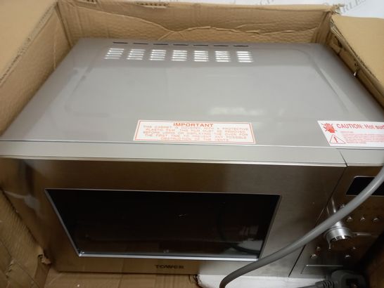 TOWER DUAL HEATER COMBO OVEN/MICROWAVE/GRILL STAINLESS STEEL