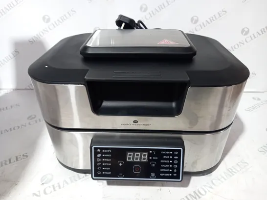 BOXED COOK'S ESSENTIALS GRILL & AIRFRYER 5.5L