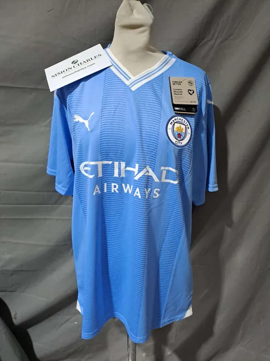 MANCHESTER CITY HOME JERSEY - LARGE