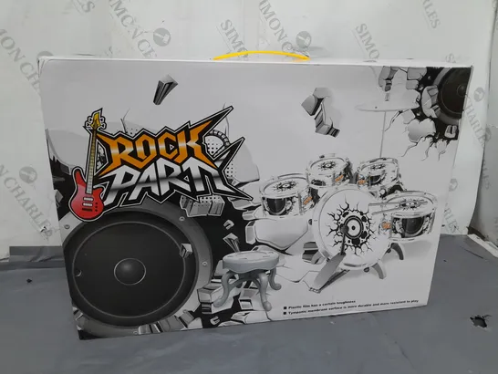 BOXED ROCK PARTY TOY DRUM KIT 