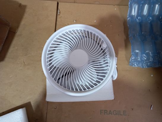 BELL & HOWELL OSCILLATING ADJUSTABLE FOLDING RECHARGEABLE STAND FAN